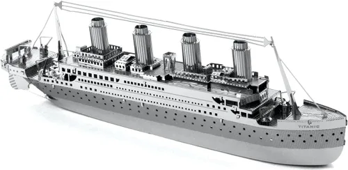 Vista 3 de Metal Earth Titanic 3D Metal Model Kit Fascinaciones