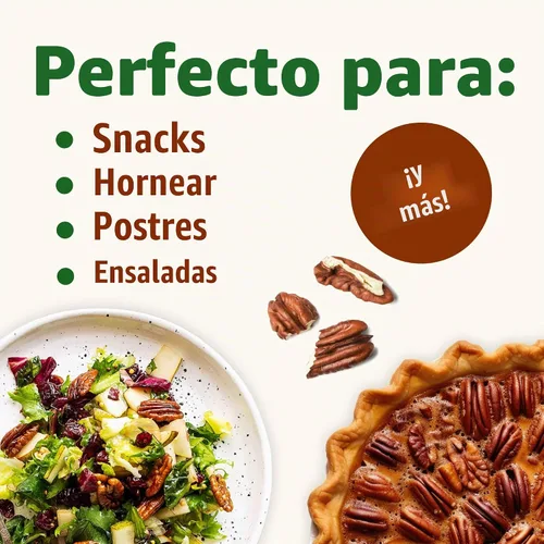 Vista 6 de Nueces pacanas orgánica certificadas Food to Live (sin procesar, sin cáscara)