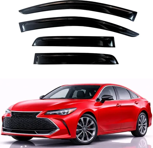 Vista 114 de KPY Moldura deflectora de viento con protección contra la lluvia compatible con Mazda CX-3 2016-2021 (CX3), 4 unidades, para ventana lateral