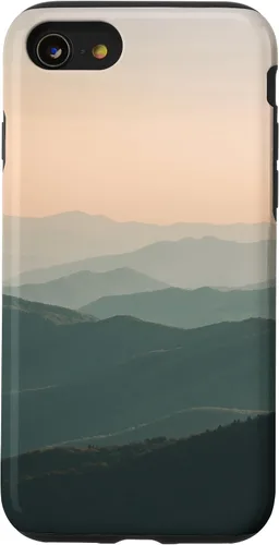 Vista 18 de Great Smoky Mountains - Funda para iPhone 16, diseño de montaña