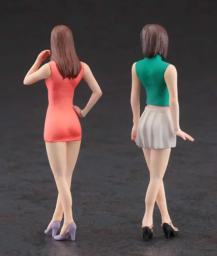 Vista 2 de Hasegawa FC04 1/24 Chicas de moda, 2 Kit de modelo de bausätze