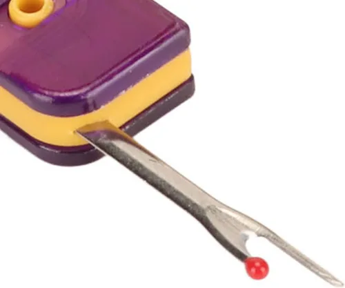 Vista 6 de 3 piezas de desgarradores de costura, rotación de 180 grados, removedor de hilo plegable para coser manualidades, eliminar hilos, bordar dobladillos