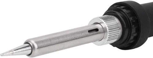 Vista 6 de Simlug Kit de quemado de madera, juego de herramientas de pintura de hierro eléctrico de temperatura ajustable con 27 puntas de hierro (110 V # 1)