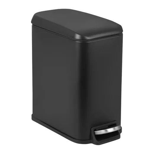 Vista 11 de Cubo de Basura con Pedal de Acero Inoxidable de 13 Galones Cubo de Basura de Metal con Tapa Cubos de Basura Grandes para Cocina, Baño, Baño, Oficina