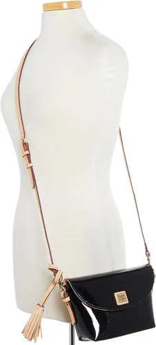 Vista 4 de Dooney & Bourke Bolso bandolera de charol para sillín