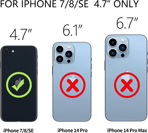 Vista 5 de Funda para iPhone 7/8/SE con diseño clásico de leyenda de baloncesto, compatible con iPhone 7/8/SE de 4.7 pulgadas, funda protectora de silicona