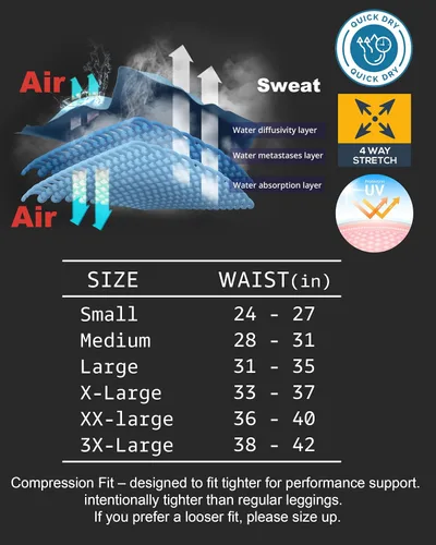 Vista 4 de DRSKIN Paquete de 5, 4, 3 o 1 pantalones de compresión para hombre, mallas deportivas, capa base, para correr, entrenamiento atlético, yoga activo