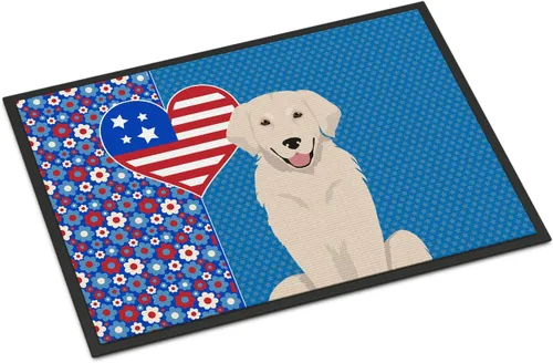 Vista 14 de Caroline's Treasures WDK5119JMAT Airedale Terrier USA - Tapete para interiores o exteriores, 24 x 36 pulgadas, tapete para puerta delantera