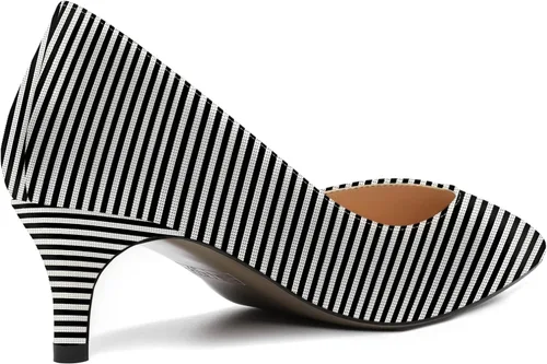 Vista 5 de AMBELIGHT Zapatos de vestir casuales para mujer, con puntera puntiaguda, patente, tacón bajo, zapatos de tacón bajo de 2 pulgadas