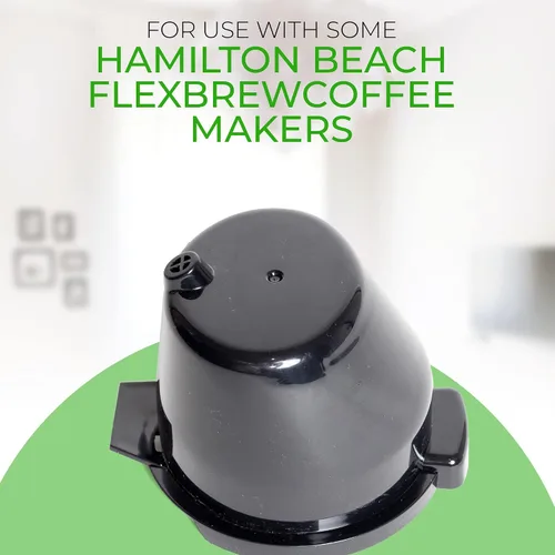 Vista 4 de Embudo de repuesto para cafeteras Hamilton Beach FlexBrew compatibles con los modelos 49976, 49954, 49947, 49966 y 49957