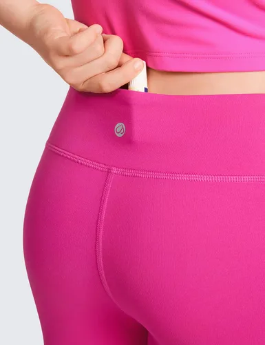 Vista 5 de CRZ YOGA Butterluxe - Leggings deportivos de longitud completa para niñas, pantalones de cintura alta para niños, pantalones de descanso para niñas