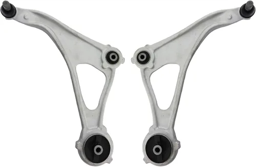 Vista 193 de Conjunto de Brazo de Control Inferior Delantero y Junta Esférica TRQ para Lado del Conductor y del Pasajero 2 Piezas Compatible con Ford Mustang GT