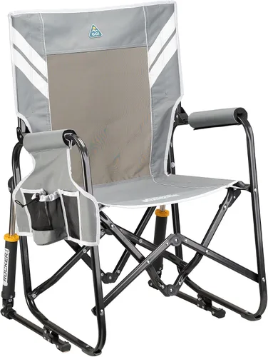 Vista 23 de GCI Outdoor Freestyle Rocker XL Silla de camping - Negro