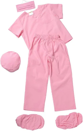 Vista 6 de Doctor Scrubs, Rosa (Pink (As shown))