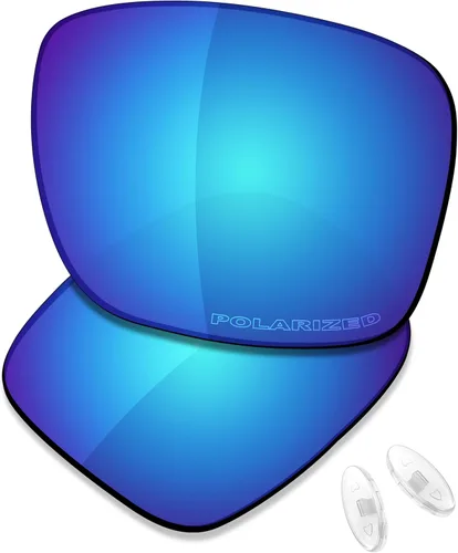 Vista 18 de SAUCER Premium Replacement Lenses & Nosepads for Oakley Holbrook Ti OO6048 UV400 Protection, Anti-Scratch, Precise Fit