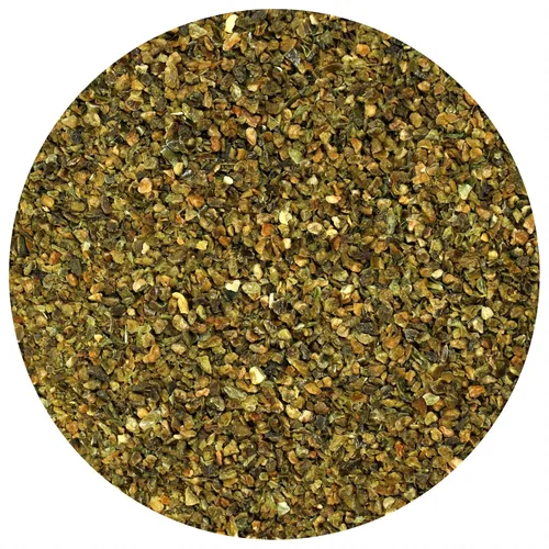 Vista 8 de The Spice Lab Pimiento verde - Copos de pimiento verde dulce deshidratado - Tarro francés - Condimento vegano kosher - Ideal para condimentos