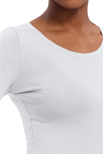 Vista 5 de Curación manos Melissa Negro playera de manga larga