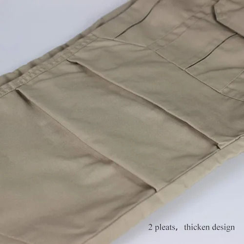 Vista 5 de Pantalones resistentes al agua para hombre, ajuste recto, tácticos, de combate, militar, con múltiples bolsillos