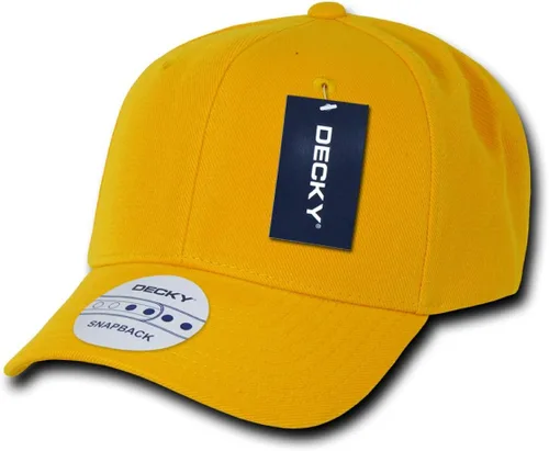 Vista 10 de DECKY Snapbacks de pico curvo acrílico