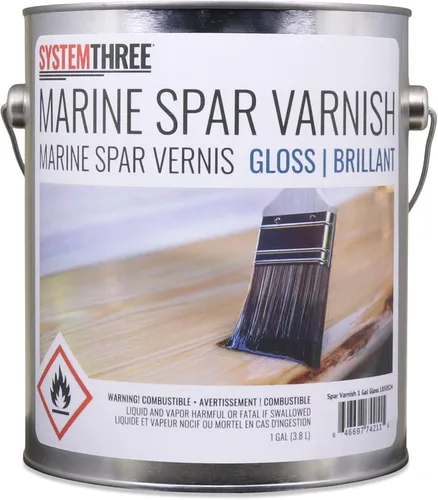 Vista 4 de System Three Spar barniz, Satin, 1