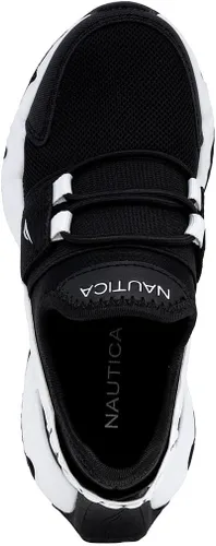 Vista 4 de Nautica - Zapatillas para correr para niños Zapatos cómodos para niños y niñas Tallas para niños grandes y pequeños - (Con cordonesElástico)