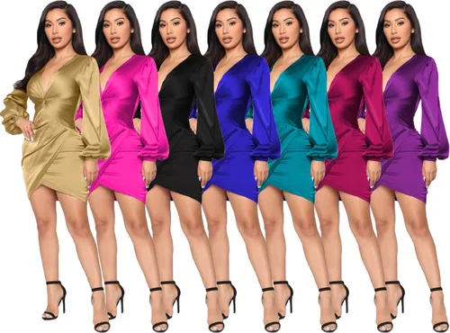 Vista 6 de LightlyKiss Women's Wedding Guest Dress Twist Front Formal Party Cute Dress Women Front Formal Party Cute Dresses