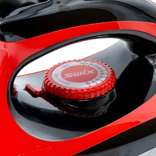 Vista 4 de Swix Cera universal, temperatura ajustable de 110 V, rojo, placa base grande