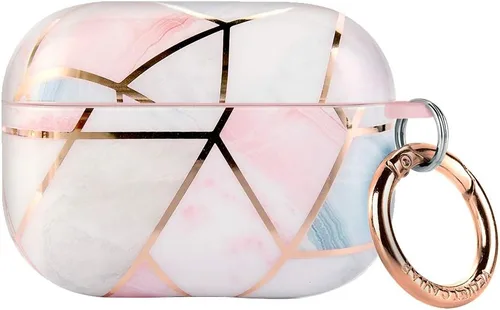 Vista 19 de Velvet Caviar Funda compatible con AirPods Pro de 2ª y 1ª generación, bonita funda protectora dura para mujer, diseño de lunares azules y aguamarina