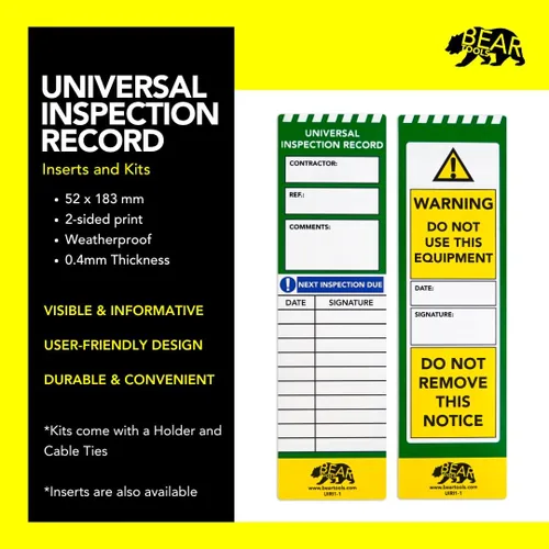 Vista 2 de BearTOOLS Kit de registro de inspección universal para múltiples aplicaciones, diseño compacto genérico, sitios seguros, observación frecuente
