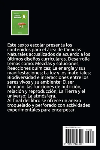 Vista 2 de Ciencias naturales 6 camino al andar (Ciencas Naturales) (Spanish Edition)