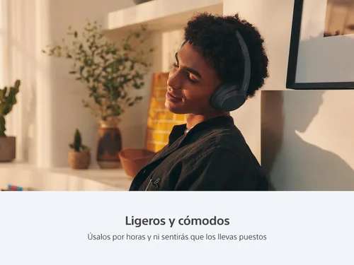 Vista 3 de Sony WH-CH720 Auriculares inalámbricos Bluetooth con cancelación de ruido, micrófono integrado, hasta 35 horas de duración de la batería y carga
