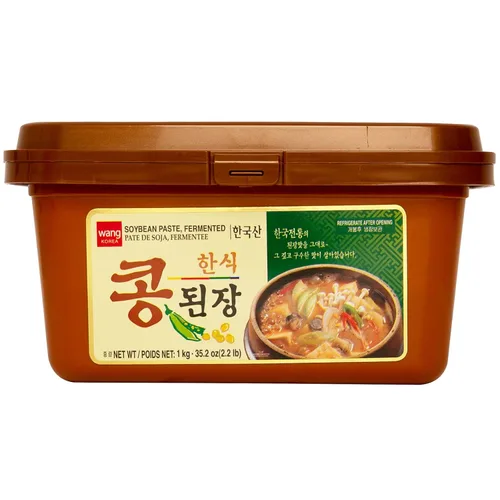 Vista 7 de Wang Korean Traditional Doenjang, auténtica pasta de soja fermentada Básico coreano de despensa para Doenjang Jjigae, Ssamjang y adobos coreanos