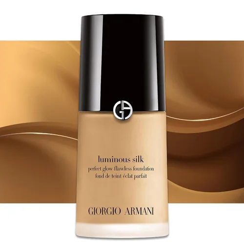 Vista 2 de Giorgio Armani Luminous Silk Perfect Glow - Base de maquillaje impecable #6 verde oliva medio 1 fl oz/1oz