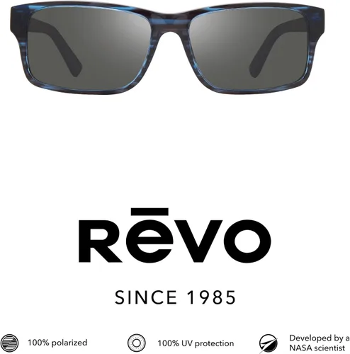 Vista 2 de Revo - Gafas de sol polarizadas con armazón rectangular