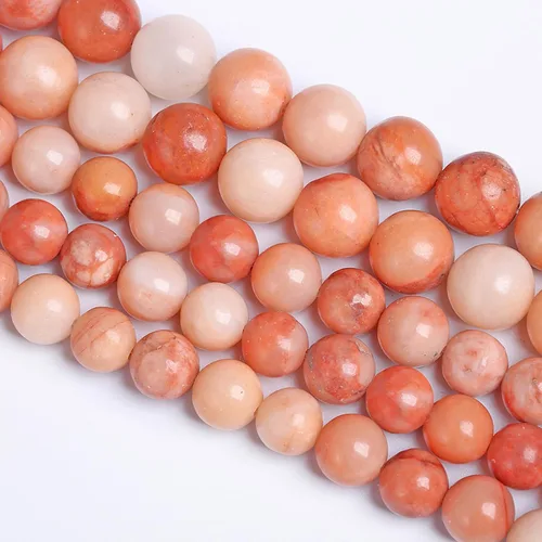 Vista 84 de 60 cuentas sueltas de piedra natural de turquesa africana de 0.236 pulgadas (6 mm) para hacer joyas, pulseras de bricolaje