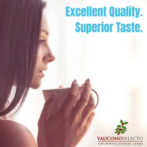 Vista 4 de Yaucono Selecto Gourmet - Café en grano entero, tostado medio oscuro, bolsa de 2 libras 100% Arábica, edición limitada, cuerpo cremoso, matices