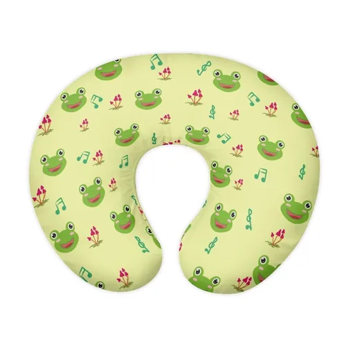 Vista 17 de Nursing Pillow Cover Stretchy Autumn Mushroom Ombre Cover for Breastfeeding Pillows Nursing Pillow Case for Newborn Fits the Original Support Pillow