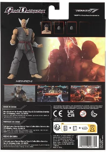 Vista 13 de Game Dimensions - Tekken - Figura de acción de Heihachi Mishima