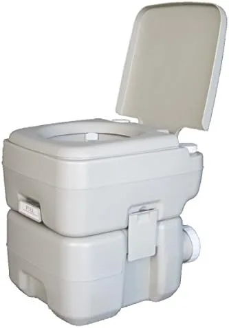 Vista 6 de Inodoro de ahorro de agua de 20L Inodoro Flush Viaje Camping al aire libre/interior Orinal Inodoro Desmontable