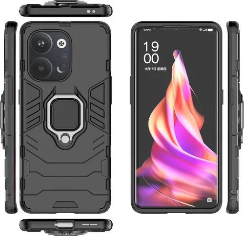 Vista 7 de Funda para Oppo Realme GT3 / GT Neo 5 5G - Carcasa Negra