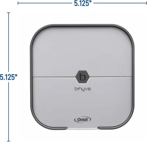 Vista 4 de Orbit 57915 B-hyve Controlador inteligente de rociadores para interiores de 4 zonas