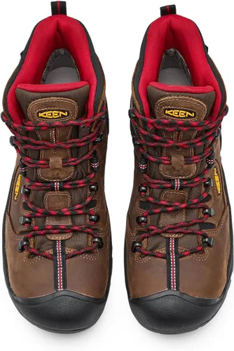 Vista 3 de KEEN Utility Pittsburgh Energy Botas de trabajo impermeables (punta de compensación) de 6 pulgadas para hombre