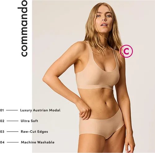 Vista 3 de Commando Womens Mantequilla Hipster BS05