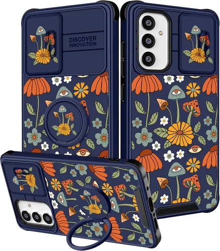 Vista 42 de Funda 2 en 1 para Samsung Galaxy S23 Ultra Flamingo para mujeres y niñas, diseño femenino de flamencos con cubierta deslizante para cámara y soporte