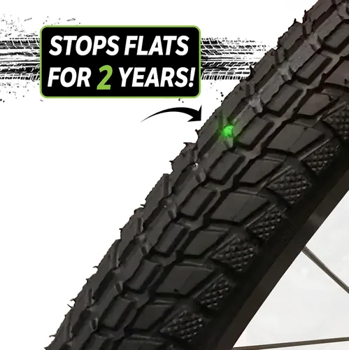 Vista 6 de Slime Tubo interior de bicicleta autosellante extra fuerte para neumáticos de bicicleta con sellador Slime en el interior y tecnología Fibro-Seal