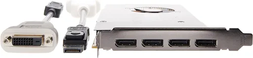 Vista 2 de Sapphire Tarjeta gráfica AMD FirePro W5100 4GB GDDR5 Quad DP PCI-Express 100-505737
