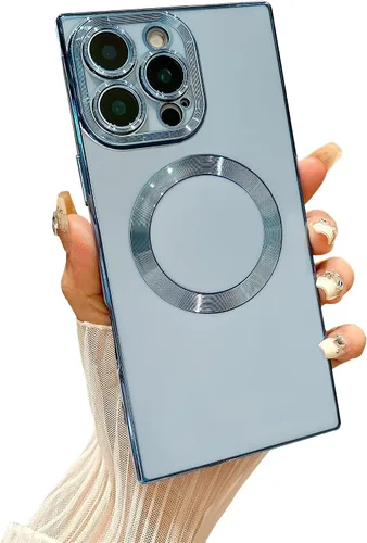 Vista 155 de Owncase Funda Magnética para iPhone 11, (Compatible con MagSafe) (Protección Completa de Lente de Cámara) (Esquinas Reforzadas) Funda Parachoques