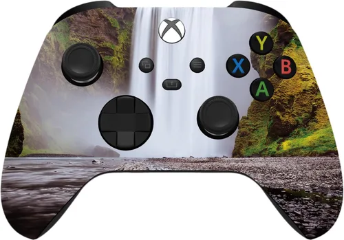 Vista 33 de Controlador inalámbrico personalizado compatible con PC, Windows 10+, Series X/S y One (Series X/S camuflaje verde)