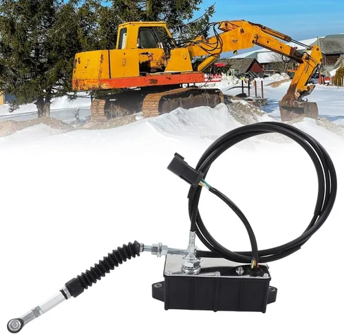 Vista 6 de Astibym Accesorio del motor del acelerador, pieza grande del motor del acelerador de torsión de bajo ruido 21EN‑32260 para R110‑7 R150LC‑7, motor