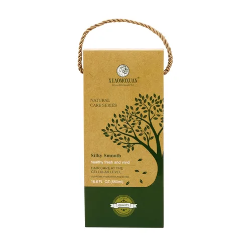 Vista 8 de Xiaomoxuan Champú orgánico de aceite de árbol de té - Hidratante para cabello seco, tratamiento del cuero cabelludo, sin sulfatos - enlace